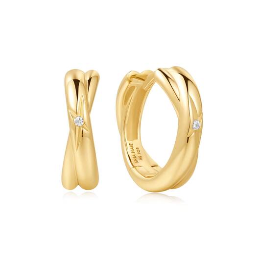  Dusk Divas - Silver / 14kt GP - Zirconia - 1,5cm